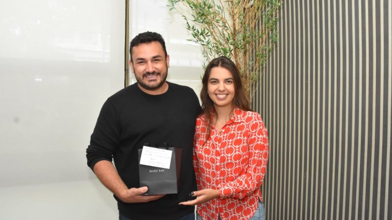 Presidente da CDL Isabela Rezende reúne com o Presidente eleito da Câmara Municipal Leandro Caixeta