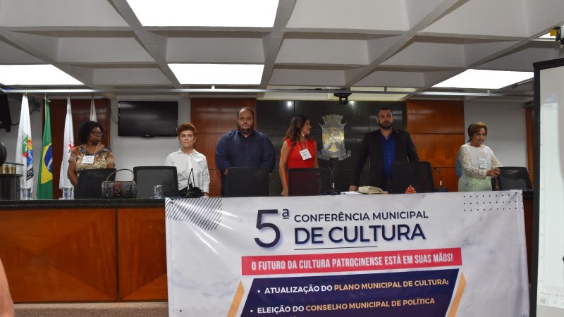 5ª Conferência Municipal de Cultura e Turismo foi realizada na Câmara Municipal  