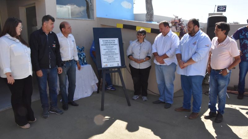 Legislativo Municipal Participou da Inauguração das obras realizadas no Patronato pelo Governo Municipal  