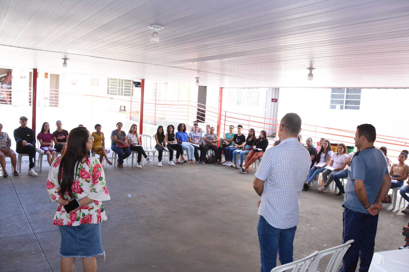 Trilha do Desenvolvimento do Usuário e da Família no CRAS Geraldo “Tuniquinho” inicia com 36 jovens