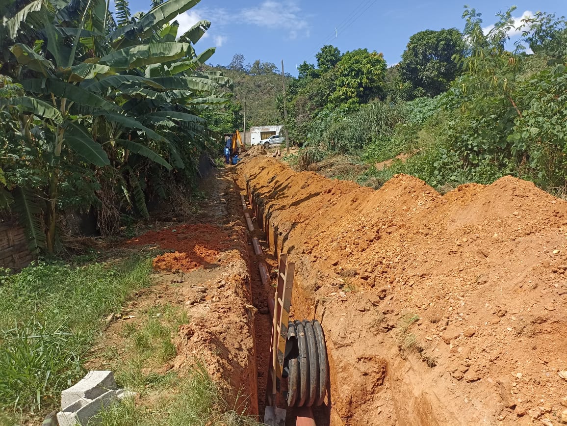 DAEPA inicia construção de emissário de esgoto no bairro Congonhas