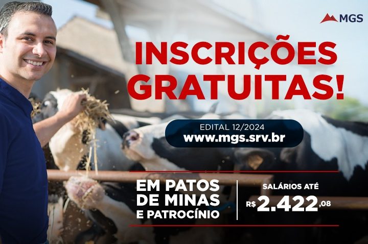 MGS abre inscrições gratuitas para processo seletivo em Patos de Minas e Patrocínio