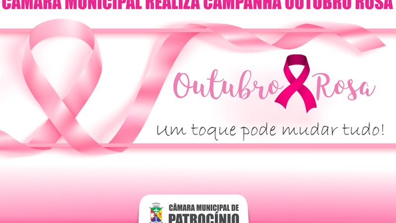 Câmara Municipal realiza Campanha Outubro Rosa