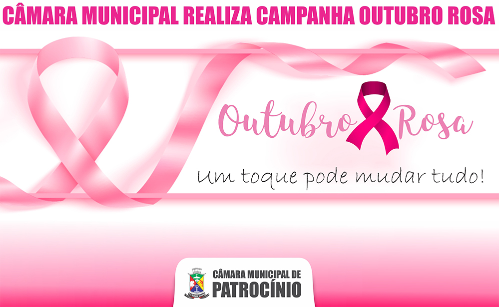 Câmara Municipal realiza Campanha Outubro Rosa