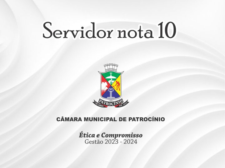 Câmara Municipal realiza sessão solene de entrega  do Troféu Servidor Nota 10 nesta quinta-feira, 31/10