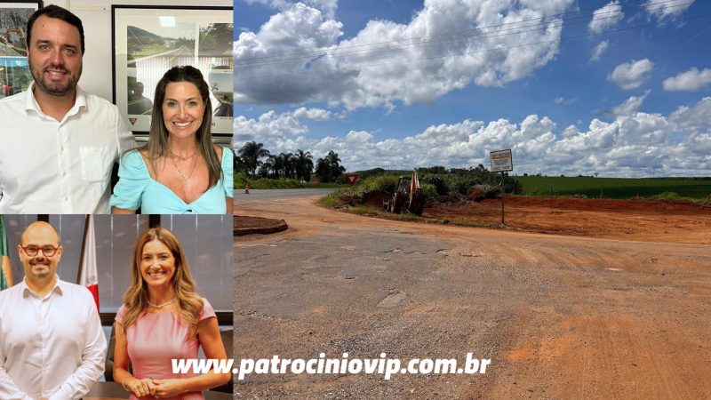 Iniciada limpeza do terreno para construção do “Trevo do Enxó”. Obra Importante para Patrocínio e região!