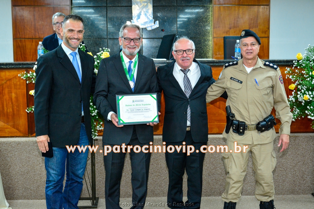Câmara Municipal realizou a homenagem "Merito Legislativo" 236 VIP6261