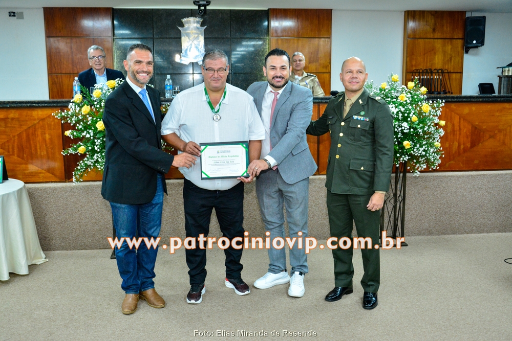 Câmara Municipal realizou a homenagem "Merito Legislativo" 270 VIP6315