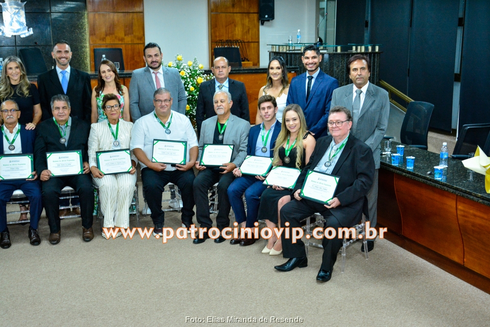 Câmara Municipal realizou a homenagem "Merito Legislativo" 341 VIP6474