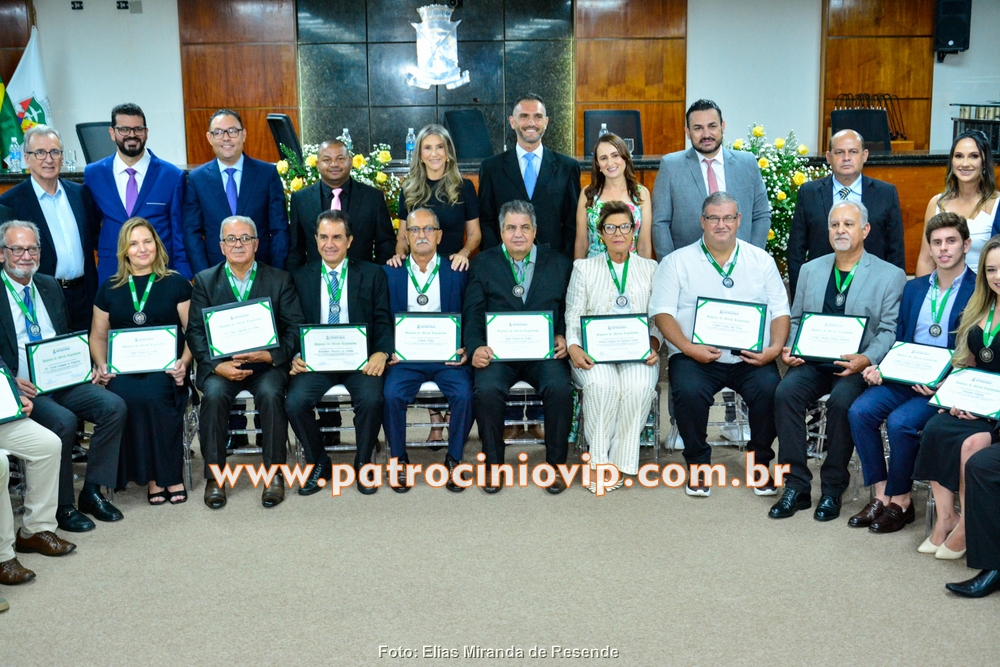 Câmara Municipal realizou a homenagem "Merito Legislativo" 342 VIP6476