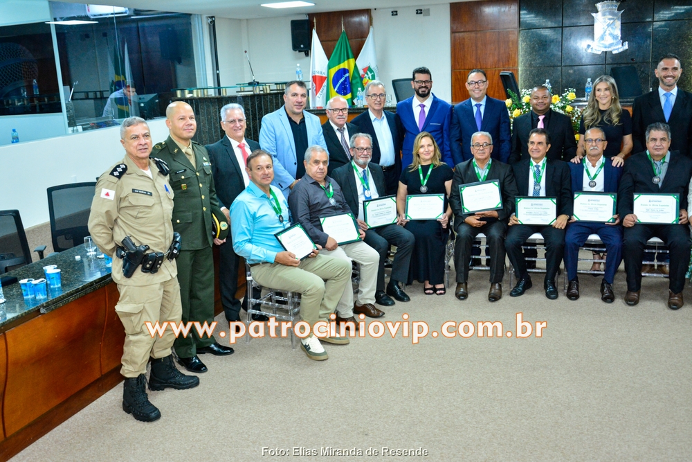 Câmara Municipal realizou a homenagem "Merito Legislativo" 343 VIP6478