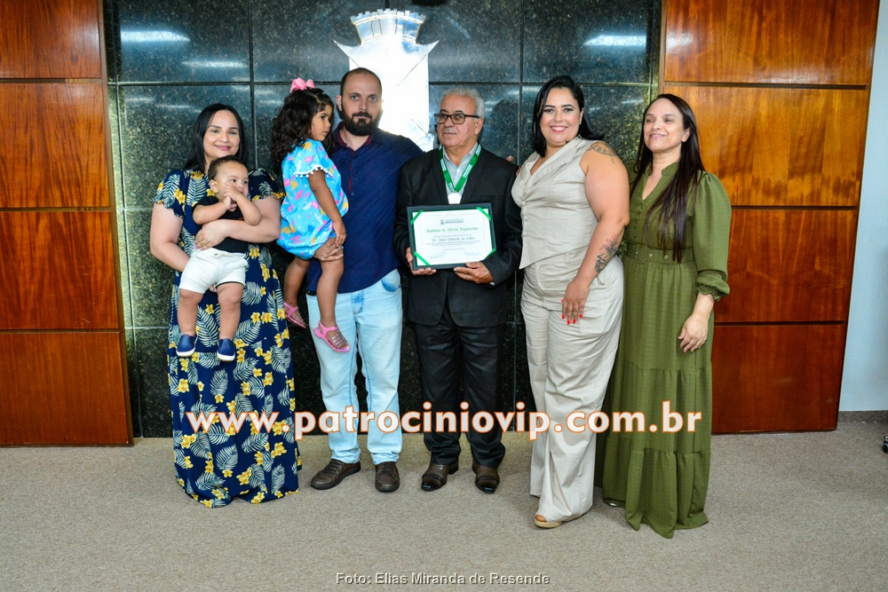 Câmara Municipal realizou a homenagem "Merito Legislativo" 379 VIP6557