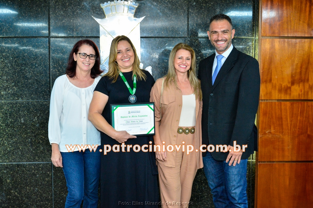 Câmara Municipal realizou a homenagem "Merito Legislativo" 391 VIP6585