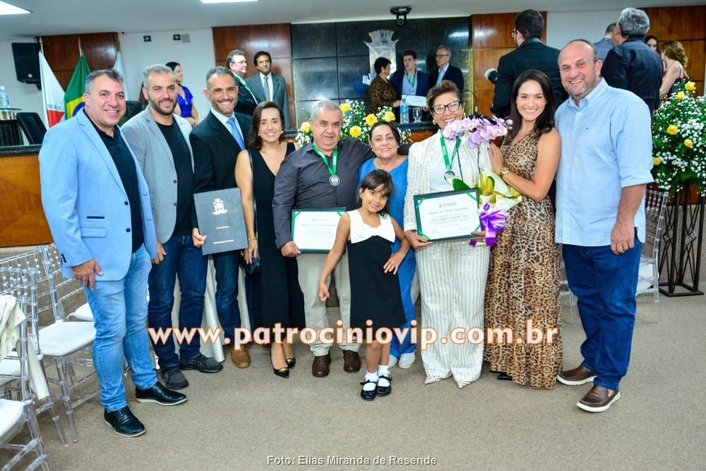 Câmara Municipal realizou a homenagem "Merito Legislativo" 395 VIP6594