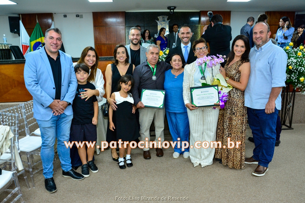 Câmara Municipal realizou a homenagem "Merito Legislativo" 399 VIP6599