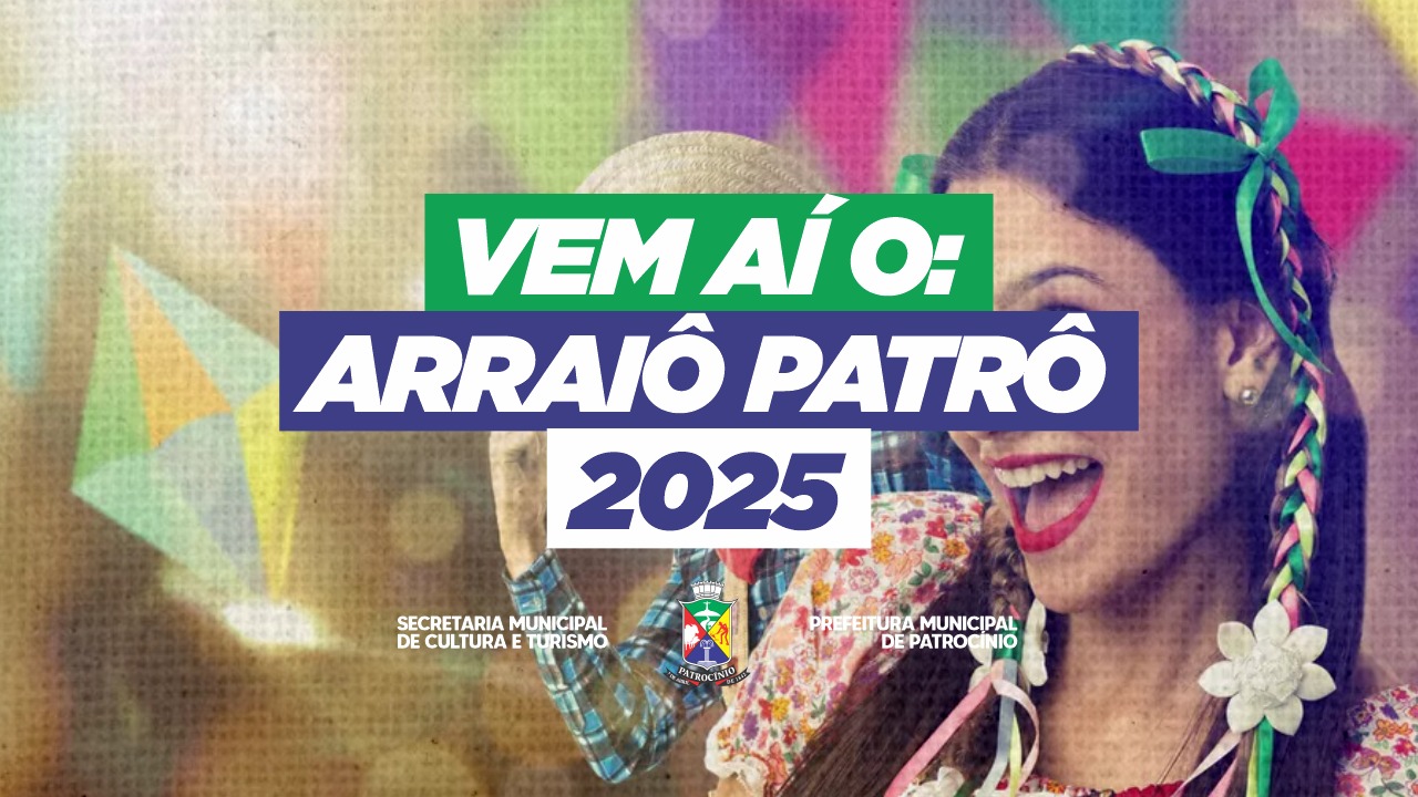 Festival Junino Arraiô Patrô 2025 terá três dias de apresentações na Praça da Matriz