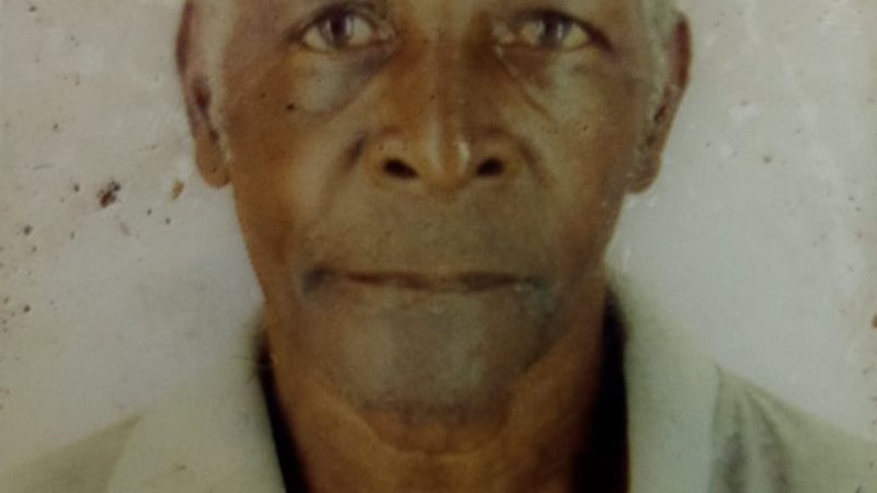 Nota de falecimento do Sr. GASPAR LUIZ DA SILVA