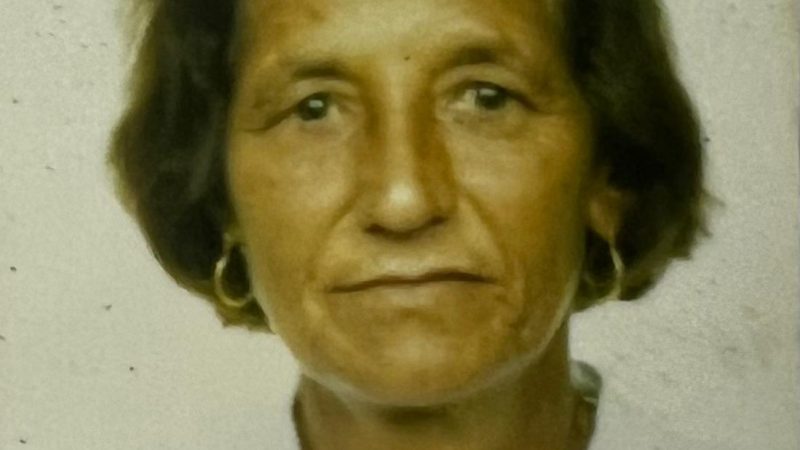 Nota de falecimento da Sra. MARIA ABADIA DE SOUZA