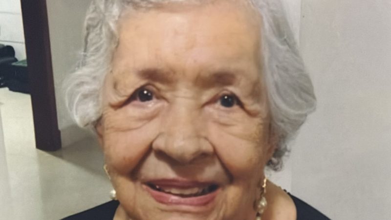 Nota de falecimento da Sra. MARIA LUIZA MORAIS (DONA FIA)