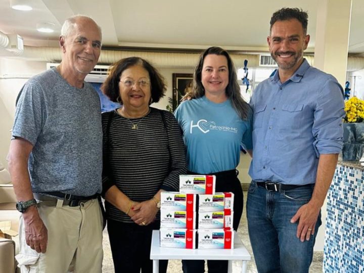 Hospital do Câncer de Patrocínio recebe doação de medicamento avaliado em mais de R$ 300 mil