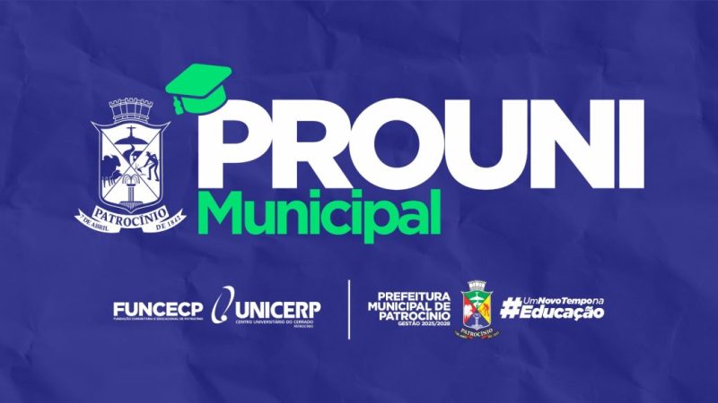 Governo Municipal lança PROUNI Municipal com oferta de 112 bolsas integrais