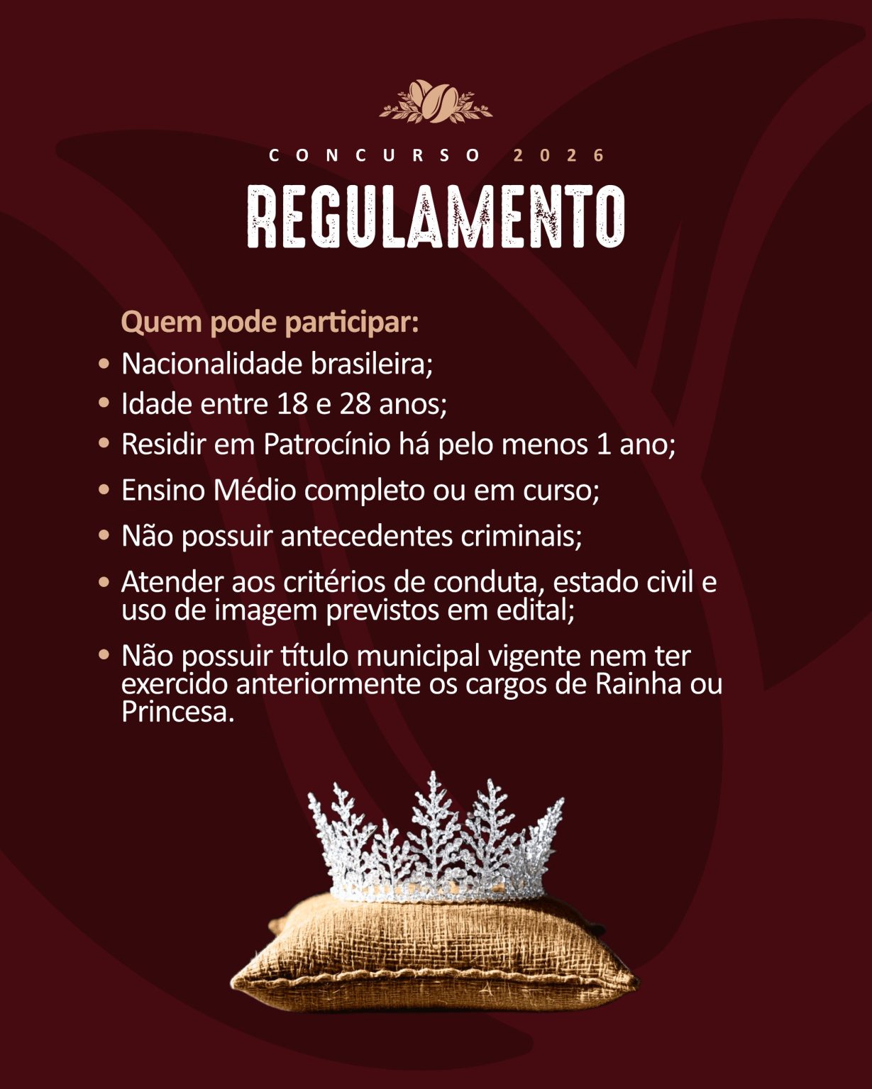 Concurso Rainha Mundial do Café 2026 tem inscrições abertas em Patrocínio 5 WhatsApp Image 2026 01 29 at 18.22.14 1229x1536 1