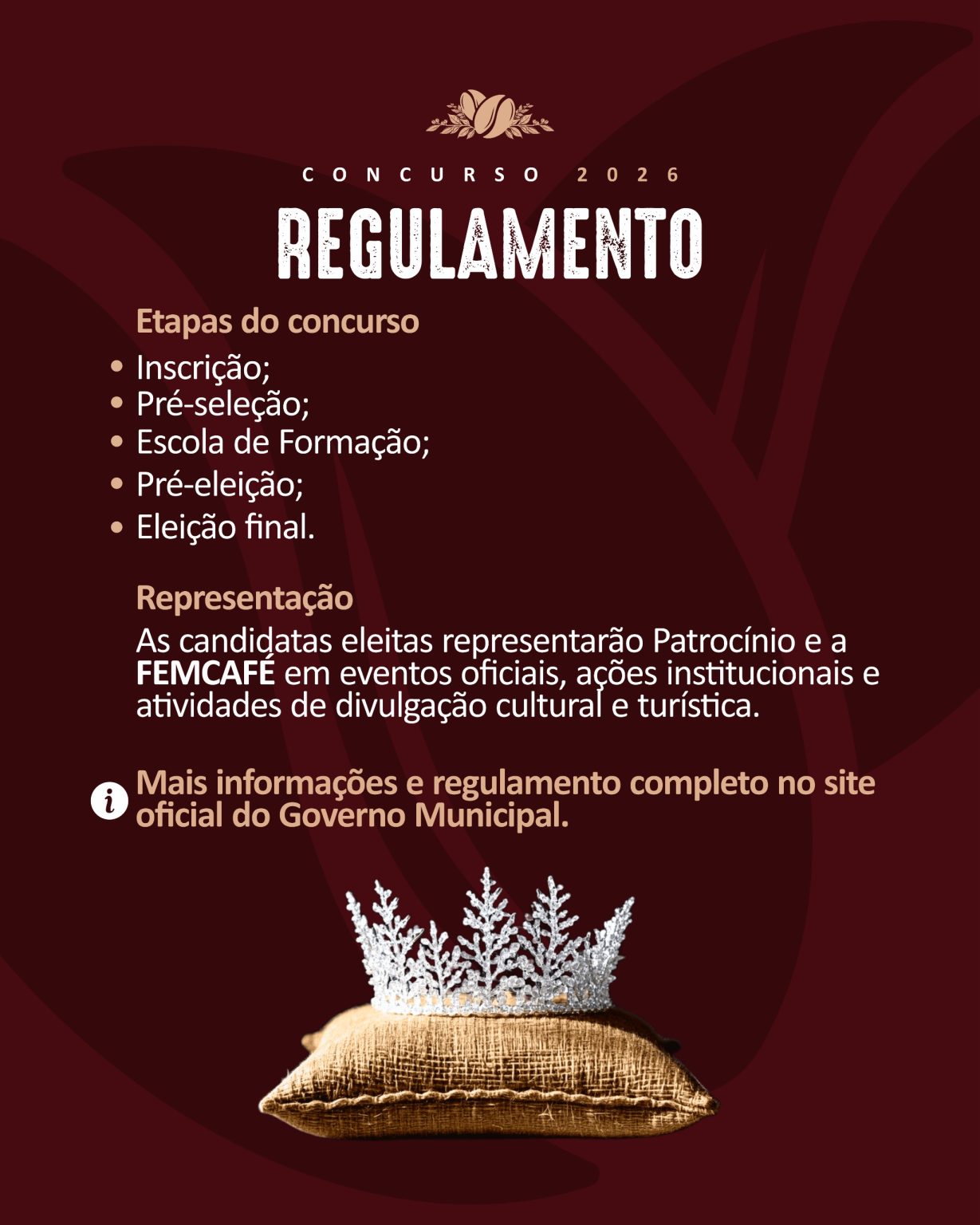 Concurso Rainha Mundial do Café 2026 tem inscrições abertas em Patrocínio 2 WhatsApp Image 2026 01 29 at 18.22.15 1 1229x1536 1