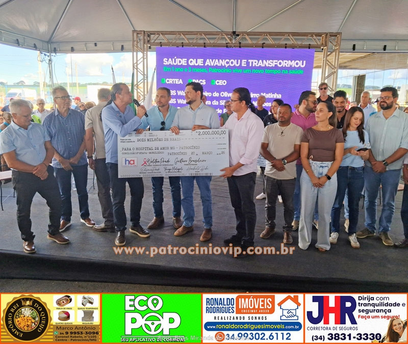 HC Patrocínio celebra R$ 16 milhões em recursos do deputado Weliton Prado e confirma inauguração em julho 9 20260327 160504 copia