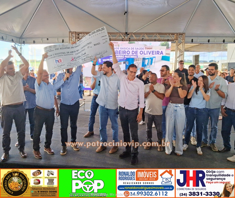 HC Patrocínio celebra R$ 16 milhões em recursos do deputado Weliton Prado e confirma inauguração em julho 12 20260327 160529 copia