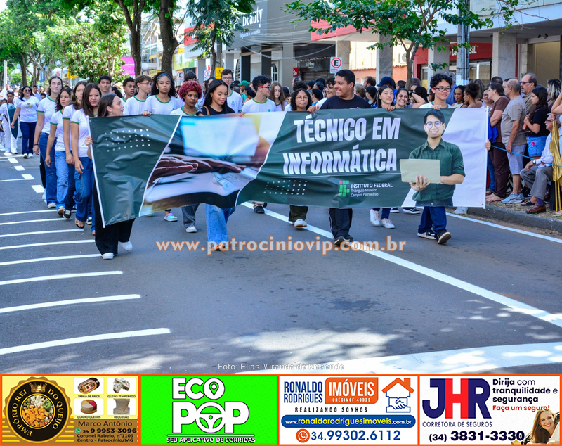 Desfile cívico celebra os 184 anos de Patrocínio com resgate histórico e olhar voltado para o futuro 449 VIP3724 copia