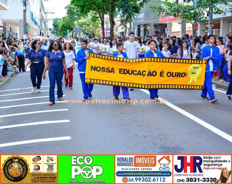 Desfile cívico celebra os 184 anos de Patrocínio com resgate histórico e olhar voltado para o futuro 516 VIP3816 copia