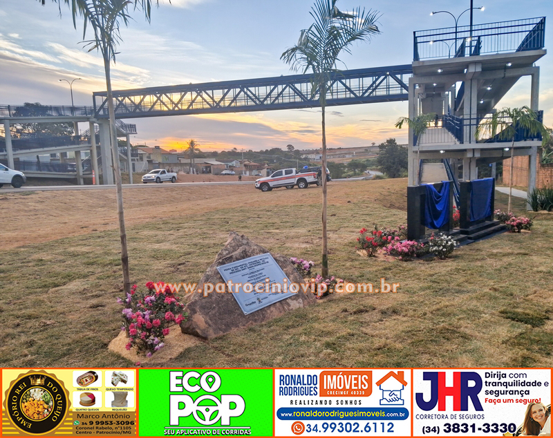 Passarela Metálica Elias José Abrão Neto – Dr. Elias foi inaugurada na tarde desta quinta-feira (14) no Bairro Congonhas 2 20260514 171858 copia