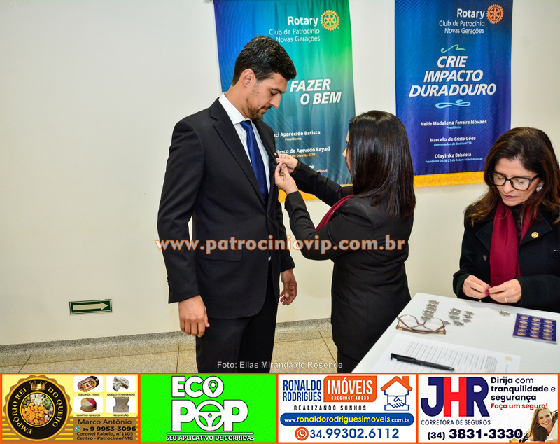 Cerimônia de Posse do Rotary Club de Patrocínio Novas Gerações 41 Rotary 55