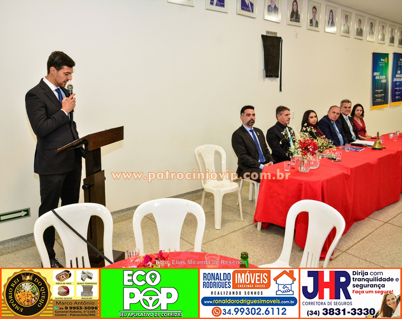 Cerimônia de Posse do Rotary Club de Patrocínio Novas Gerações 85 Rotary 6