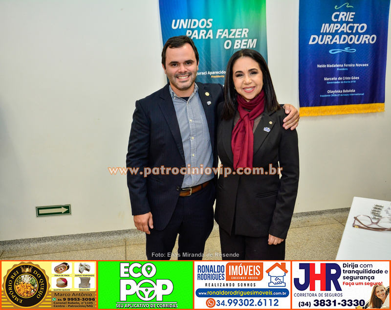 Cerimônia de Posse do Rotary Club de Patrocínio Novas Gerações 31 Rotary 77