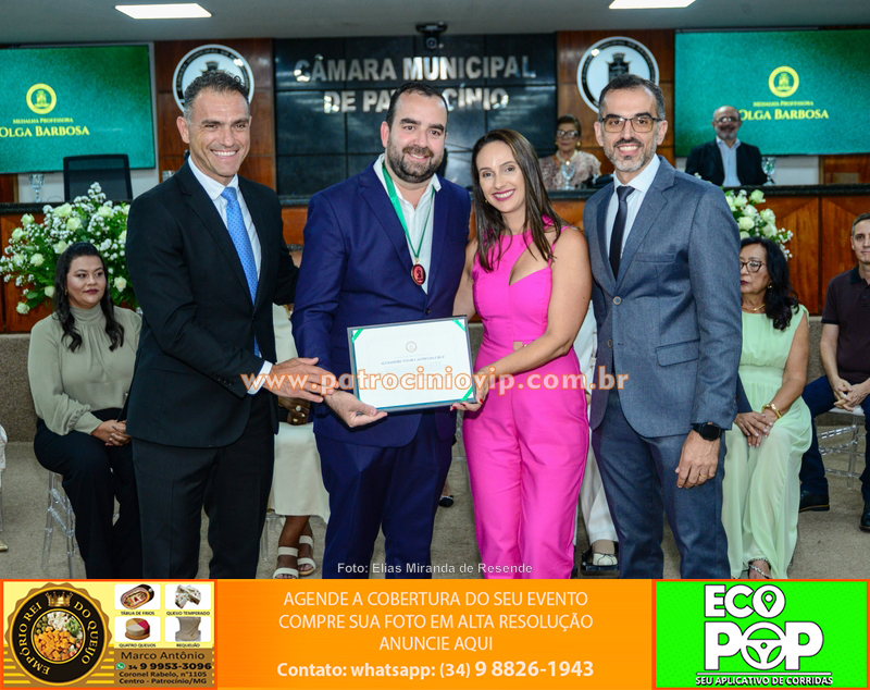 Câmara de Patrocínio realizou entrega da Medalha Professora Olga Barbosa a nove homenageados 146 IMG 9117 copiar
