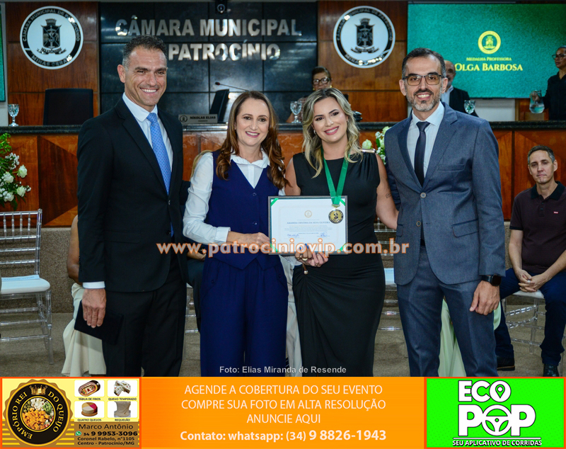 Câmara de Patrocínio realizou entrega da Medalha Professora Olga Barbosa a nove homenageados 156 IMG 9135 copiar