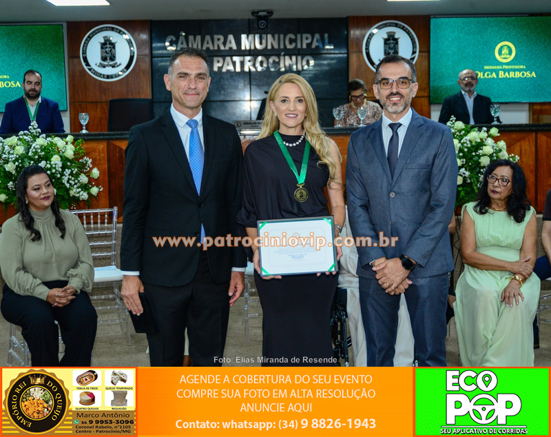 Câmara de Patrocínio realizou entrega da Medalha Professora Olga Barbosa a nove homenageados 165 IMG 9149 copiar