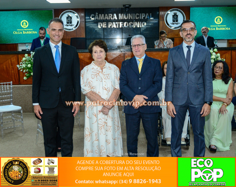 Câmara de Patrocínio realizou entrega da Medalha Professora Olga Barbosa a nove homenageados 168 IMG 9157 copiar