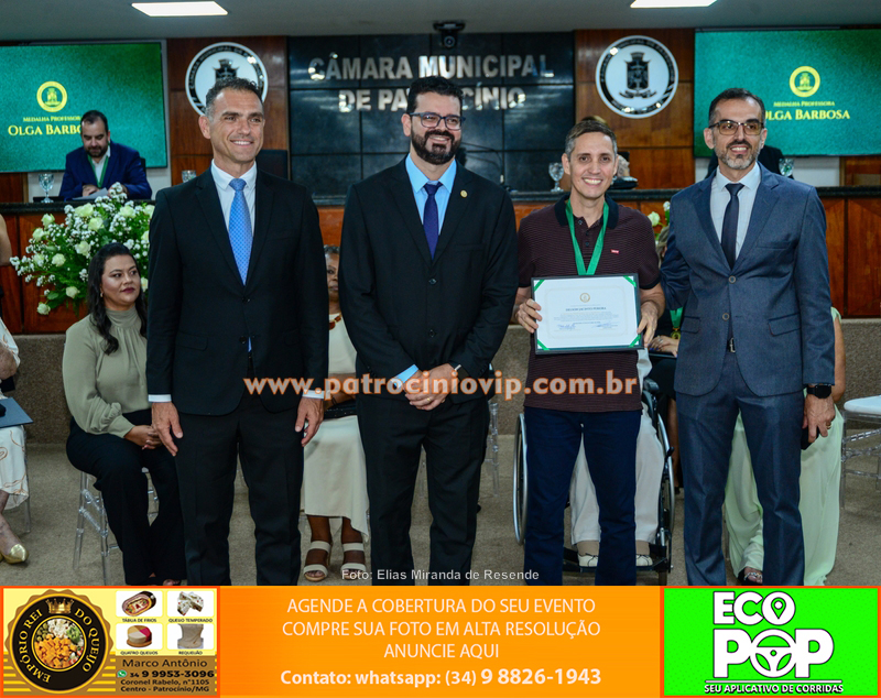 Câmara de Patrocínio realizou entrega da Medalha Professora Olga Barbosa a nove homenageados 178 IMG 9174 copiar