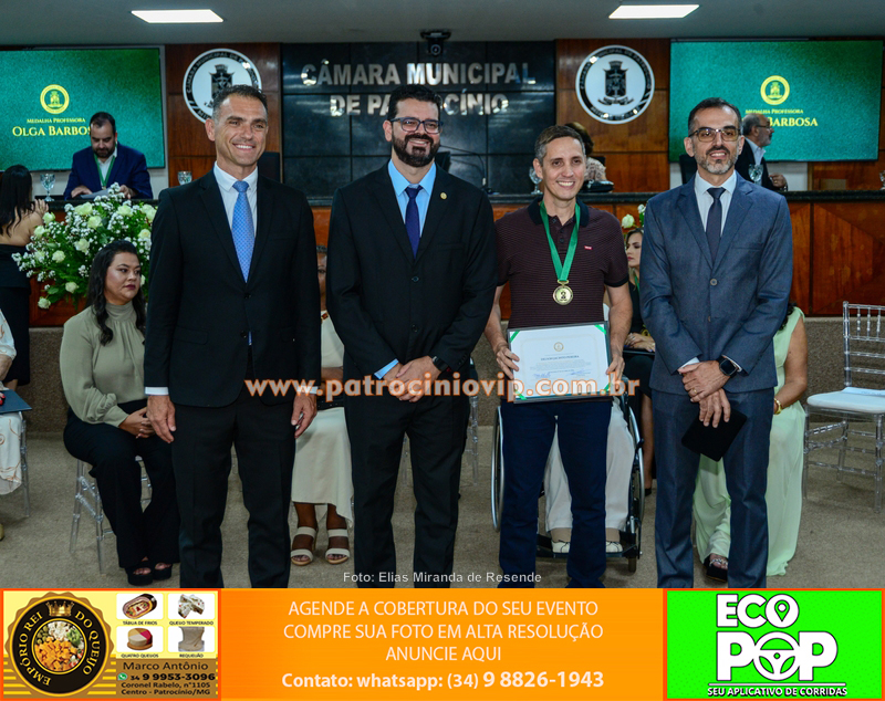 Câmara de Patrocínio realizou entrega da Medalha Professora Olga Barbosa a nove homenageados 179 IMG 9176 copiar