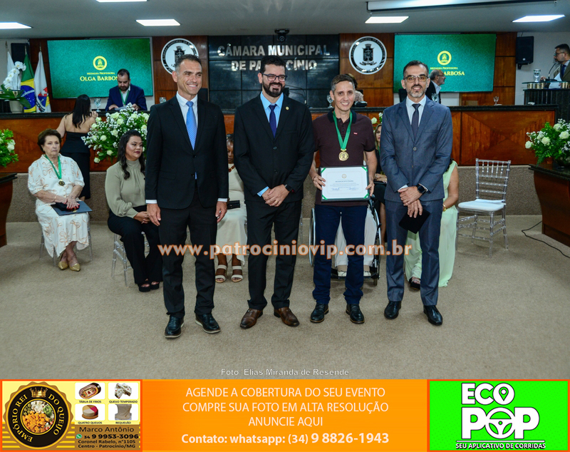 Câmara de Patrocínio realizou entrega da Medalha Professora Olga Barbosa a nove homenageados 180 IMG 9177 copiar