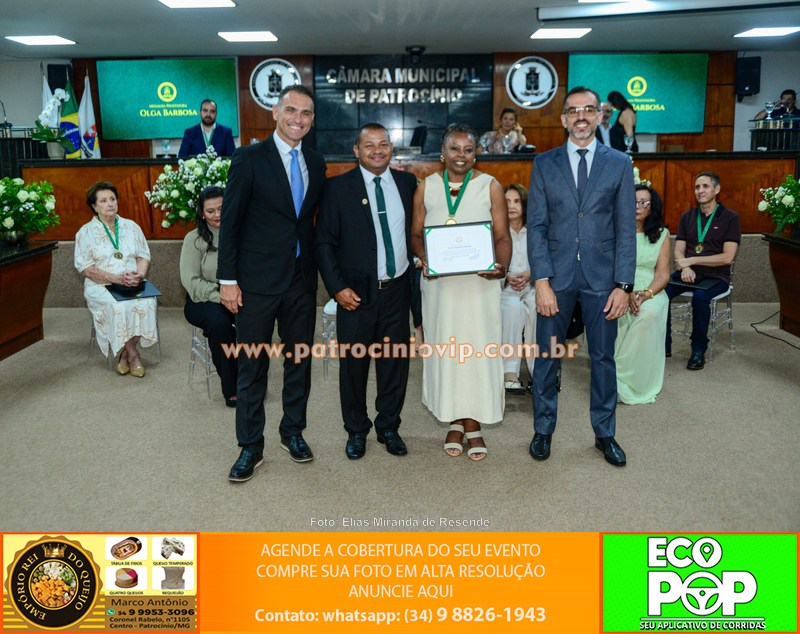 Câmara de Patrocínio realizou entrega da Medalha Professora Olga Barbosa a nove homenageados 186 IMG 9187 copiar
