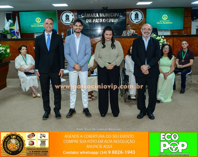 Câmara de Patrocínio realizou entrega da Medalha Professora Olga Barbosa a nove homenageados 191 IMG 9193 copiar