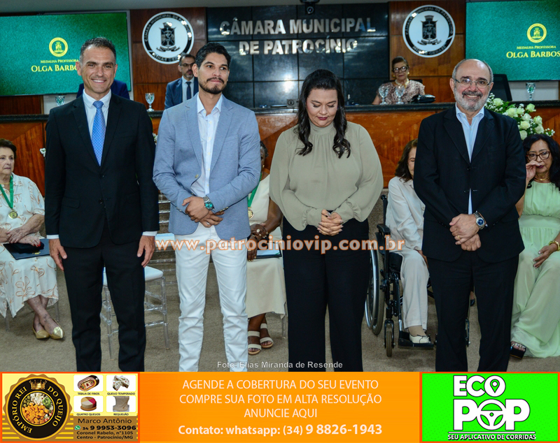 Câmara de Patrocínio realizou entrega da Medalha Professora Olga Barbosa a nove homenageados 193 IMG 9195 copiar