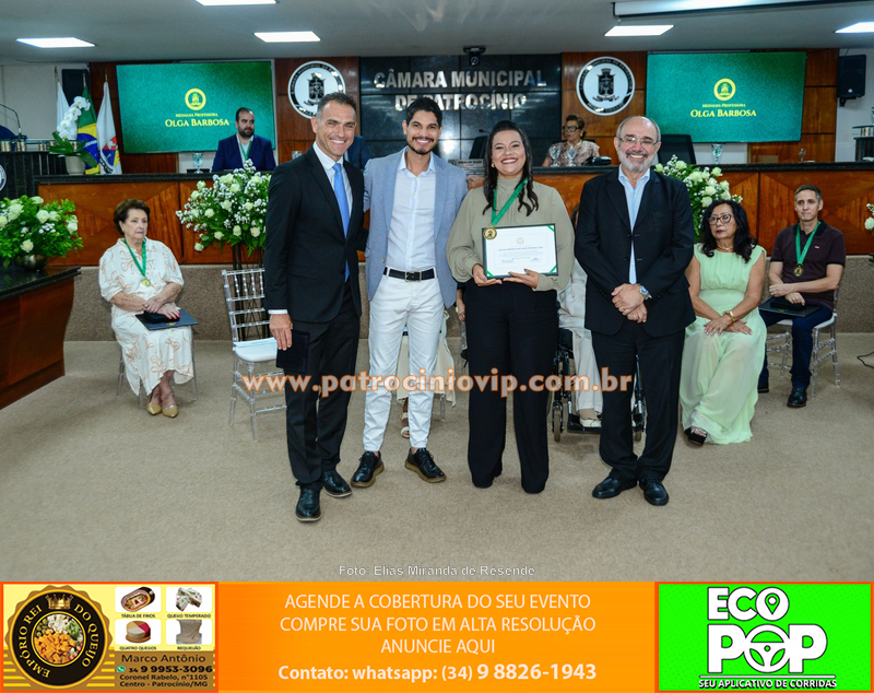 Câmara de Patrocínio realizou entrega da Medalha Professora Olga Barbosa a nove homenageados 198 IMG 9201 copiar