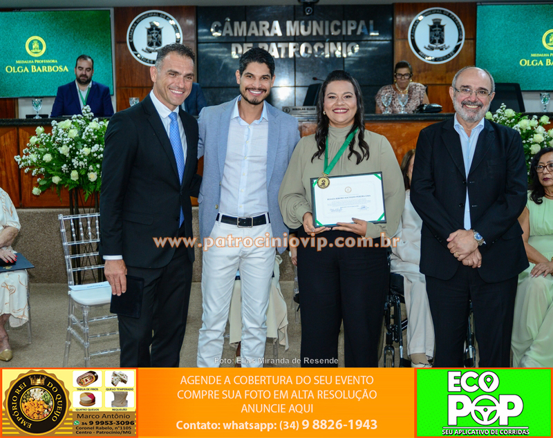 Câmara de Patrocínio realizou entrega da Medalha Professora Olga Barbosa a nove homenageados 200 IMG 9205 copiar