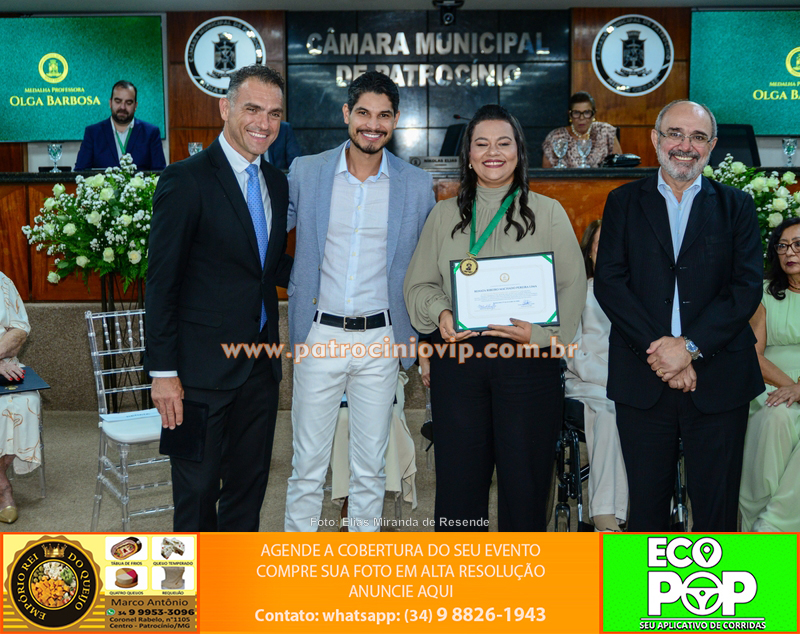 Câmara de Patrocínio realizou entrega da Medalha Professora Olga Barbosa a nove homenageados 201 IMG 9206 copiar