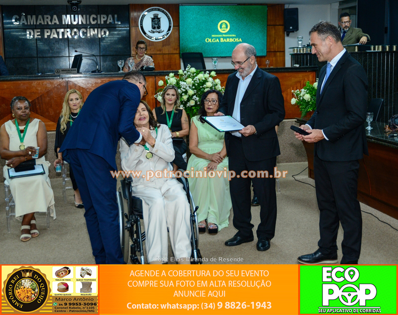 Câmara de Patrocínio realizou entrega da Medalha Professora Olga Barbosa a nove homenageados 206 IMG 9214 copiar