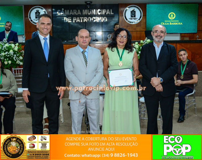 Câmara de Patrocínio realizou entrega da Medalha Professora Olga Barbosa a nove homenageados 221 IMG 9236 copiar